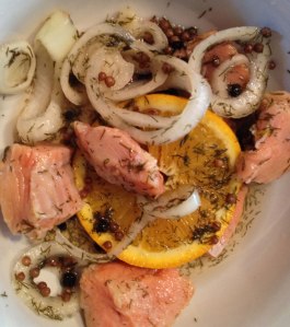 Alaskan pickled salmon recipe